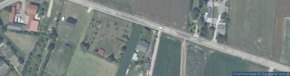 Zdjęcie satelitarne Zakrzówek-Wieś ul.