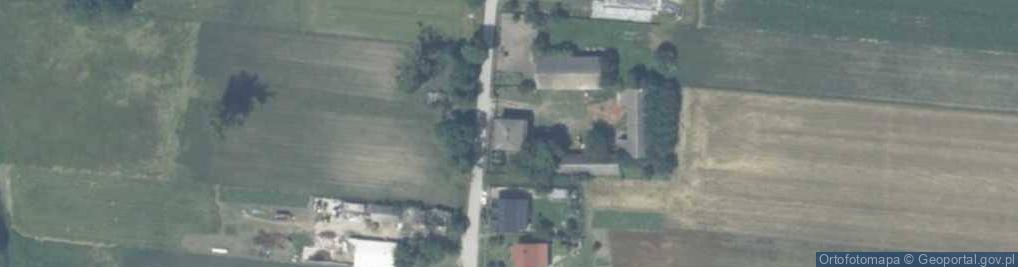 Zdjęcie satelitarne Zakrzówek-Wieś ul.
