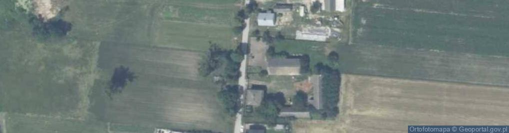 Zdjęcie satelitarne Zakrzówek-Wieś ul.