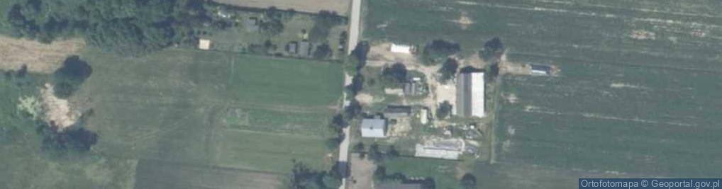 Zdjęcie satelitarne Zakrzówek-Wieś ul.