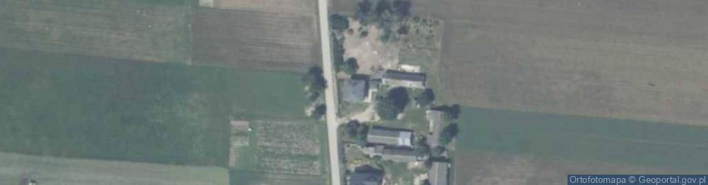 Zdjęcie satelitarne Zakrzówek-Wieś ul.