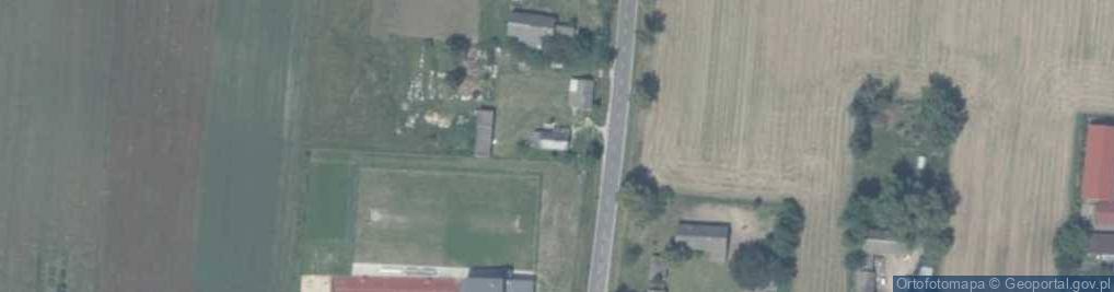 Zdjęcie satelitarne Zakrzówek-Wieś ul.
