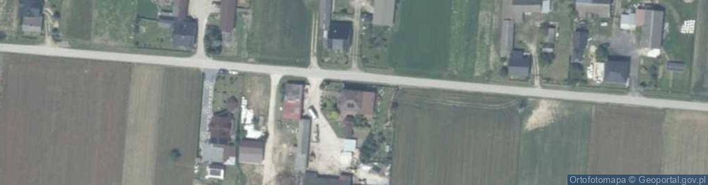Zdjęcie satelitarne Zakrzówek-Wieś ul.