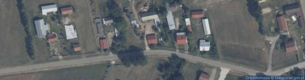 Zdjęcie satelitarne Zakrzówek ul.