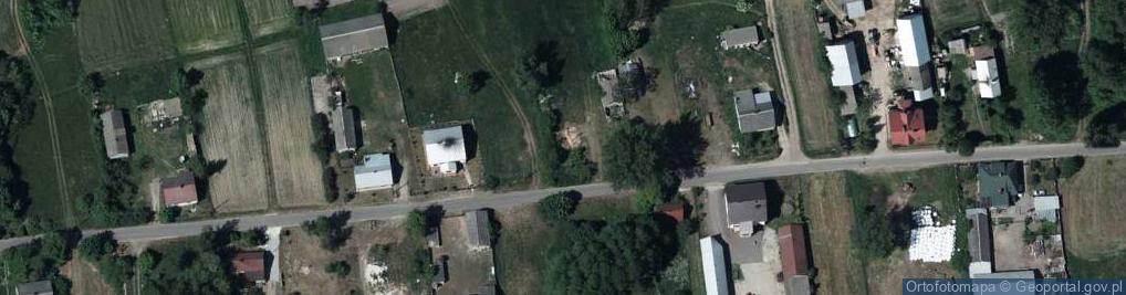 Zdjęcie satelitarne Zakrzówek ul.