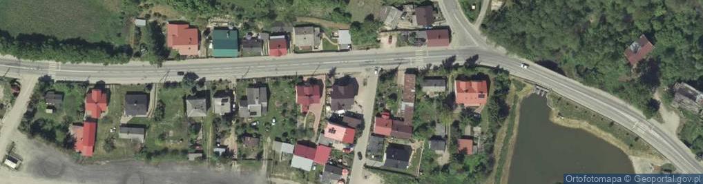 Zdjęcie satelitarne Zachodnia ul.