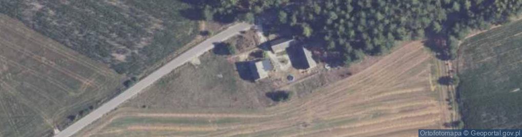 Zdjęcie satelitarne Zalas ul.