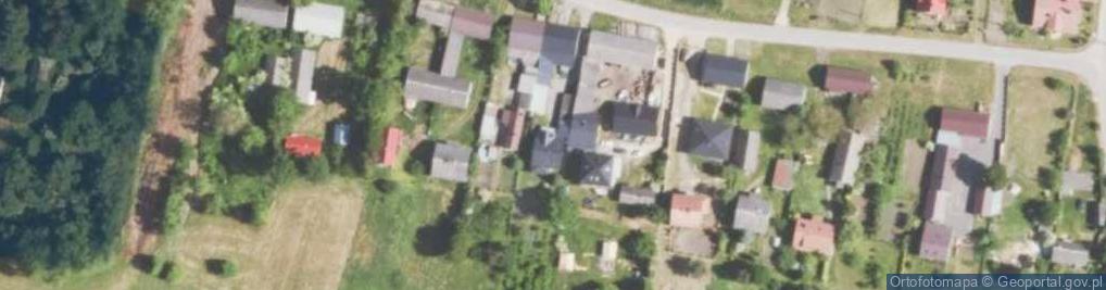 Zdjęcie satelitarne Zaldów ul.