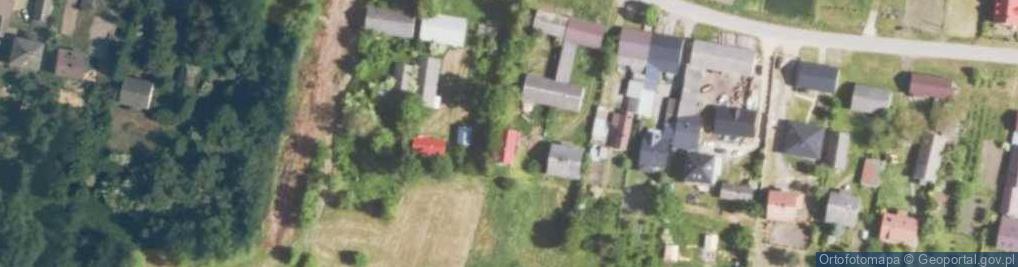 Zdjęcie satelitarne Zaldów ul.