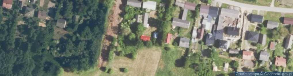 Zdjęcie satelitarne Zaldów ul.