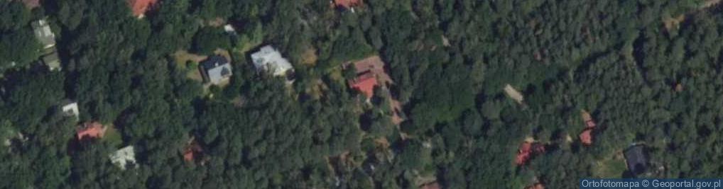 Zdjęcie satelitarne Zaczarowanej Róży ul.