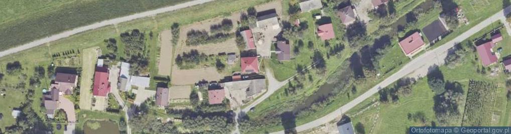Zdjęcie satelitarne Zalesie Gorzyckie ul.