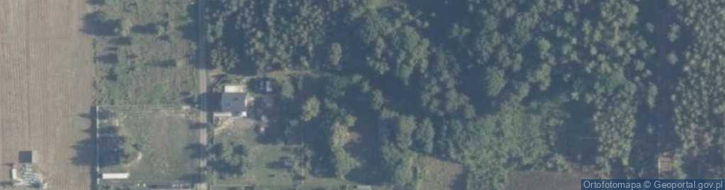 Zdjęcie satelitarne Zalesie ul.