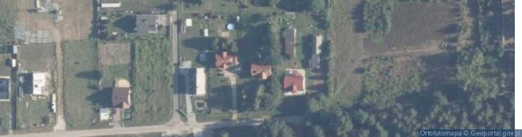Zdjęcie satelitarne Zalesie ul.