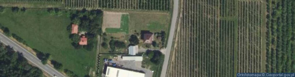 Zdjęcie satelitarne Zalesie ul.