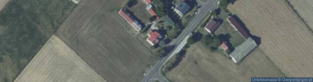 Zdjęcie satelitarne Zalesie ul.