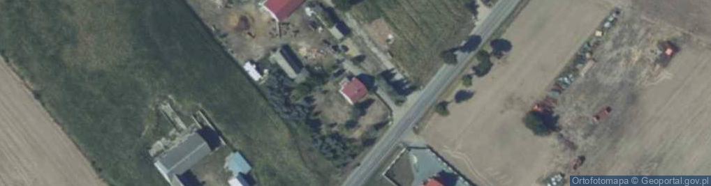 Zdjęcie satelitarne Zalesie ul.