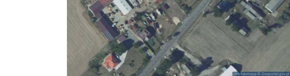 Zdjęcie satelitarne Zalesie ul.
