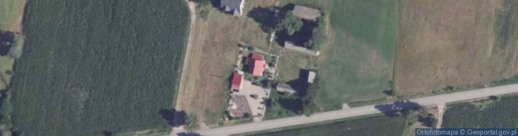 Zdjęcie satelitarne Zalesie ul.