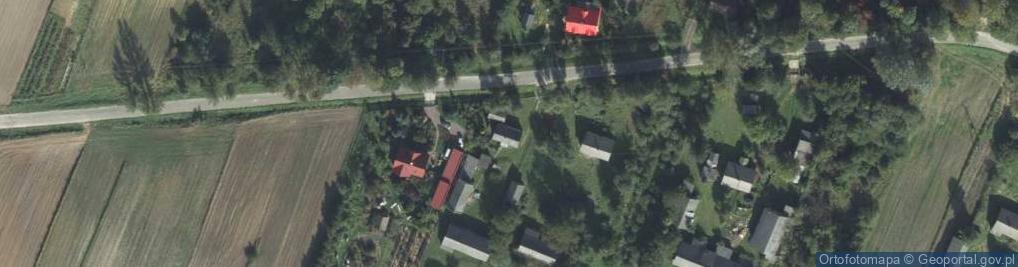 Zdjęcie satelitarne Zalesie ul.