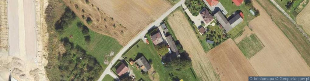 Zdjęcie satelitarne Zalesie ul.