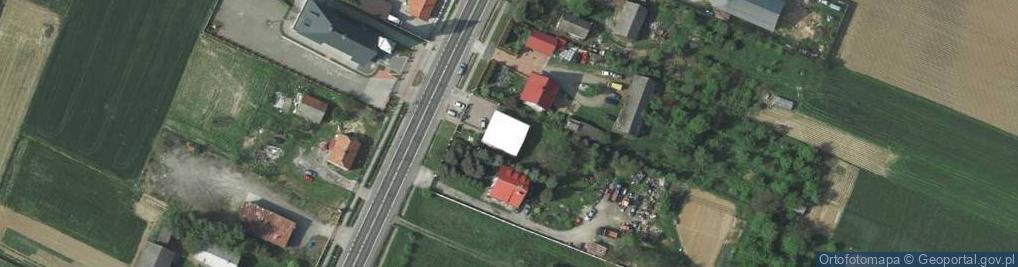 Zdjęcie satelitarne Zalesie ul.
