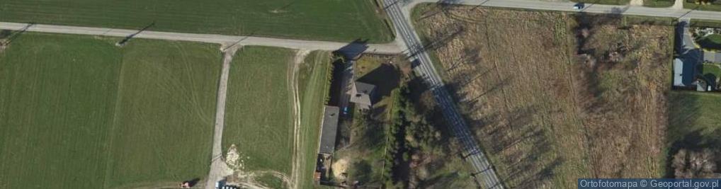Zdjęcie satelitarne Zalesie ul.
