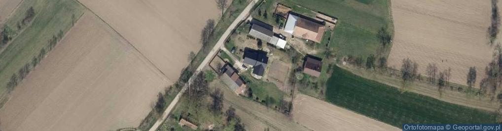 Zdjęcie satelitarne Zalipie ul.