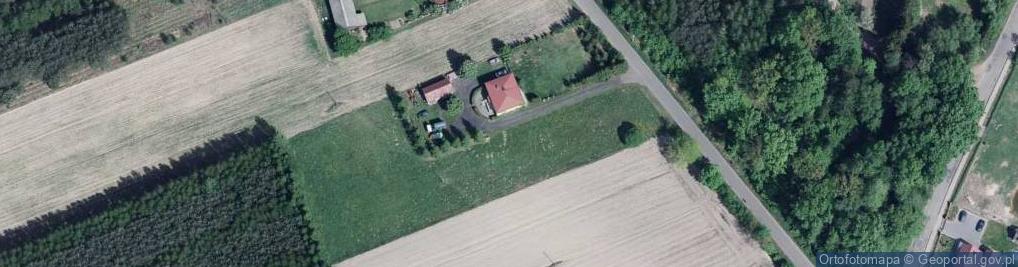 Zdjęcie satelitarne Zalutyń ul.