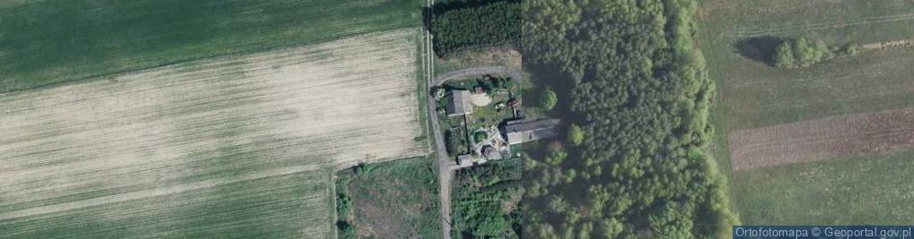 Zdjęcie satelitarne Zalutyń ul.