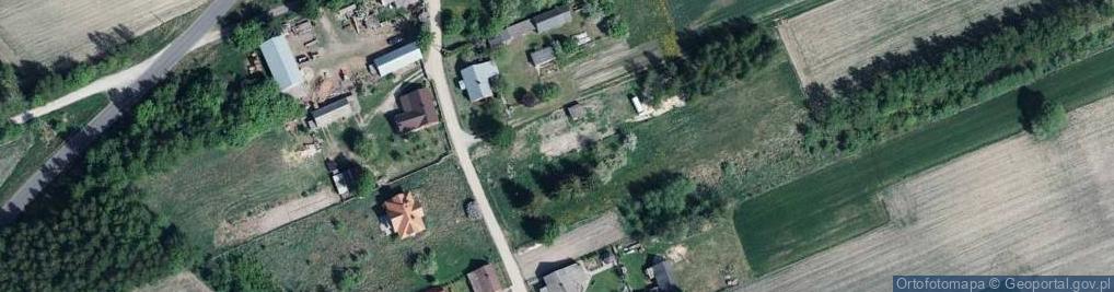 Zdjęcie satelitarne Zalutyń ul.