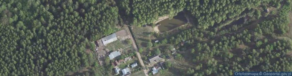 Zdjęcie satelitarne Zalutyń ul.