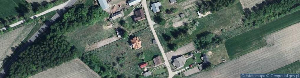 Zdjęcie satelitarne Zalutyń ul.