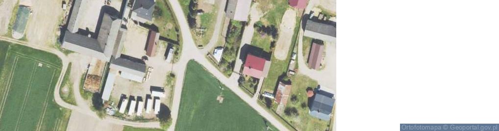 Zdjęcie satelitarne Zambrzyce-Kapusty ul.