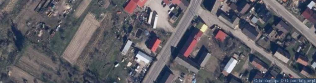 Zdjęcie satelitarne Zamęcin ul.