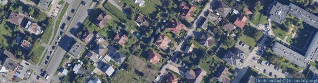 Zdjęcie satelitarne Zacisze ul.