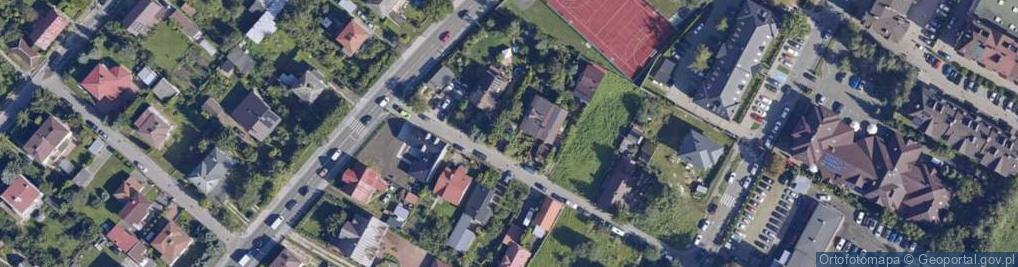 Zdjęcie satelitarne Zakamarek ul.
