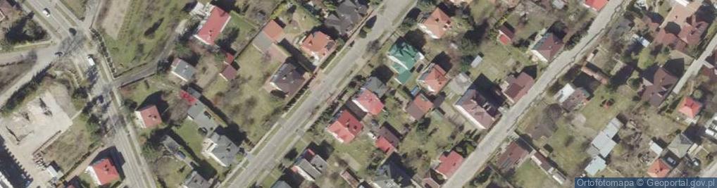 Zdjęcie satelitarne Żaków ul.