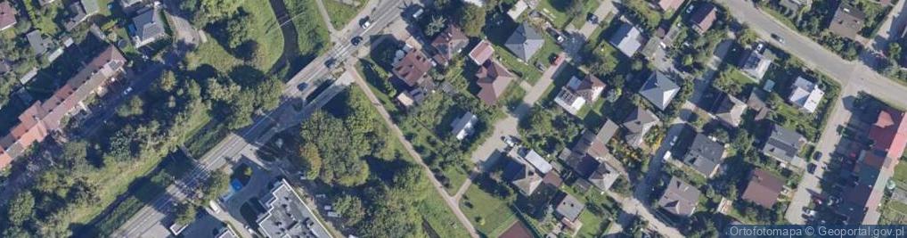 Zdjęcie satelitarne Zamknięta ul.