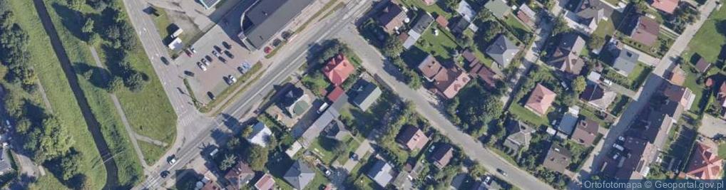 Zdjęcie satelitarne Zamknięta ul.