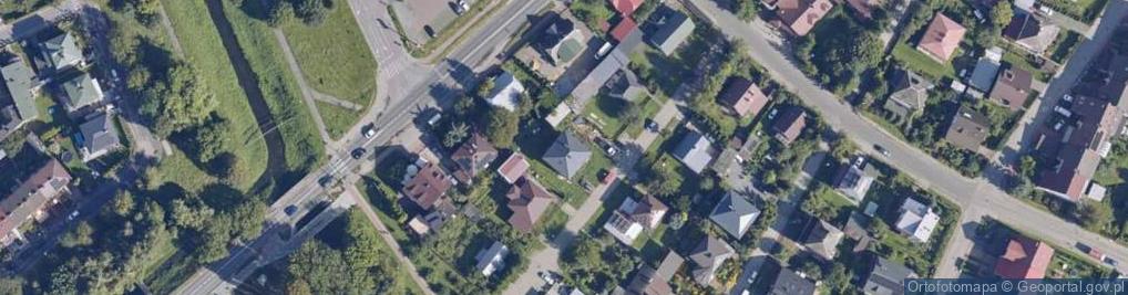 Zdjęcie satelitarne Zamknięta ul.