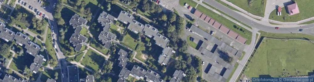 Zdjęcie satelitarne Zamoyskiego Jana, hetm. ul.