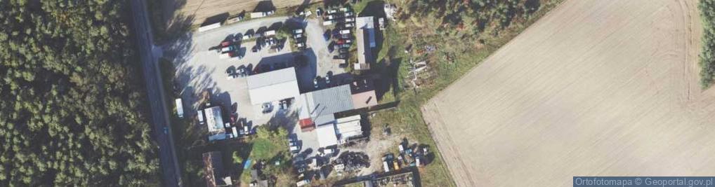 Zdjęcie satelitarne Zamość ul.