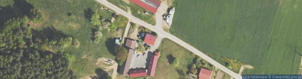Zdjęcie satelitarne Zanklewo ul.