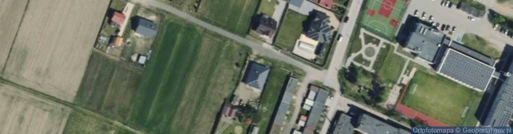 Zdjęcie satelitarne Zachodnia ul.