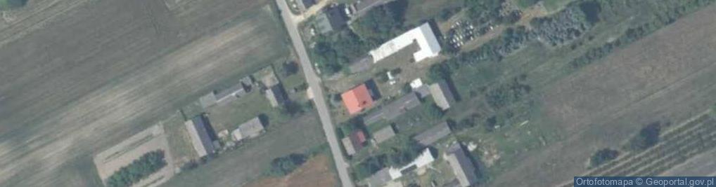 Zdjęcie satelitarne Zapusta ul.