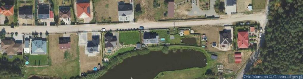 Zdjęcie satelitarne Zaręba ul.