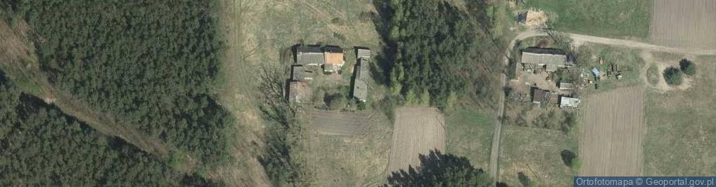 Zdjęcie satelitarne Zarośle Cienkie ul.