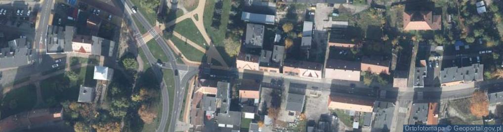 Zdjęcie satelitarne Żagańska ul.