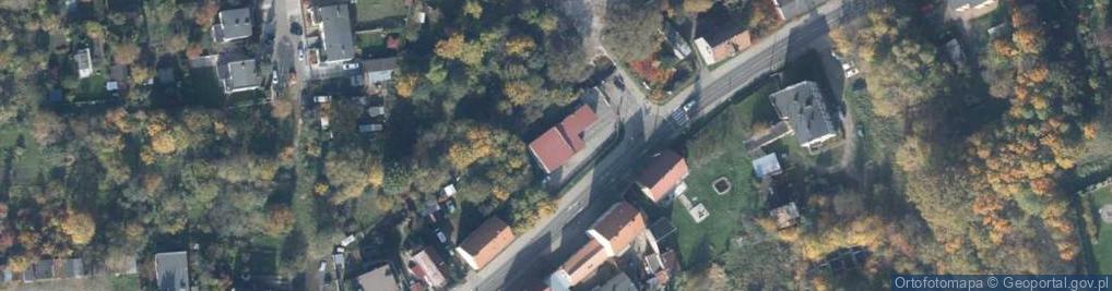 Zdjęcie satelitarne Żagańska ul.